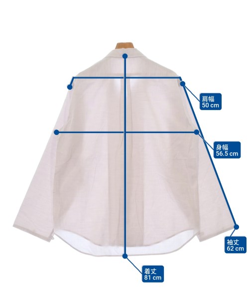 OLD FOLK HOUSE（オールドフォークハウス）カジュアルシャツ 赤 サイズ:3(L位) メンズ/2200676365030