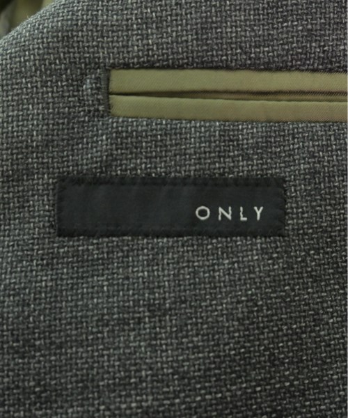 ONLY（オンリー）テーラードジャケット グレー サイズ:37(S位) メンズ/2200490043039