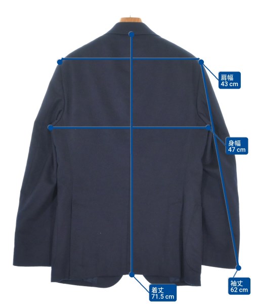 ONLY（オンリー）テーラードジャケット 紺 サイズ:46(M位) メンズ/2200619936013