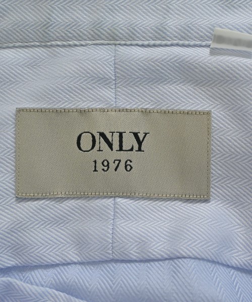 ONLY（オンリー）ドレスシャツ 青 サイズ:39(M位) メンズ/2200681978065