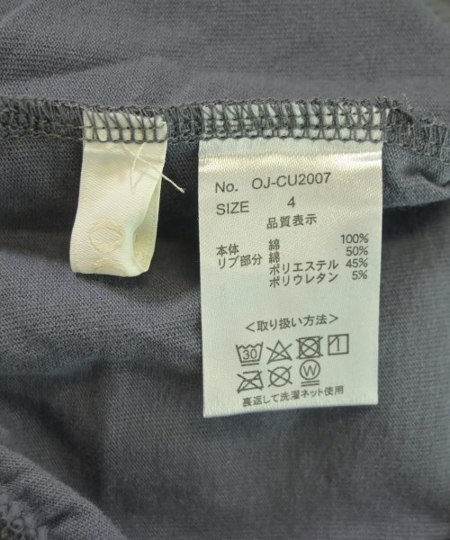 ooju（オージュ）Tシャツ・カットソー グレー サイズ:4(XL位) レディース/2200644753807