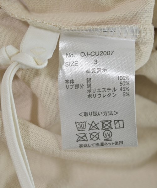 ooju（オージュ）Tシャツ・カットソー ベージュ サイズ:3(L位) レディース/2200644753845