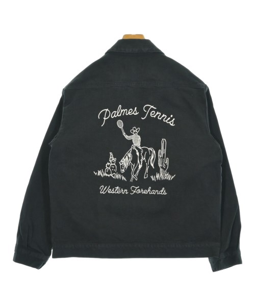 Palmes（パームス）カバーオール 黒 サイズ:48(L位) メンズ/2200627976087