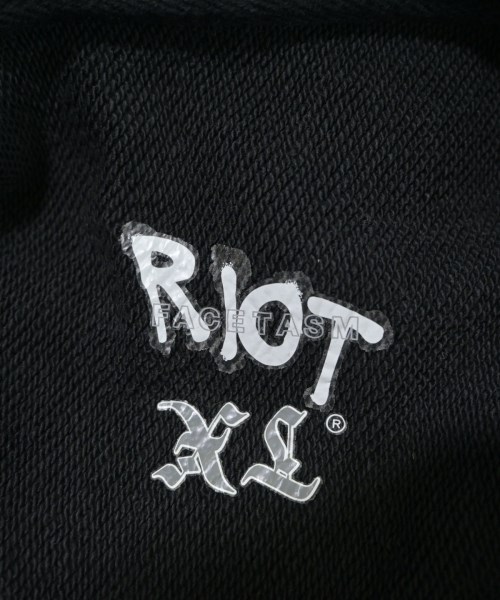RIOT FACETASM（ライオットファセッタズム）パーカー 黒 サイズ:XL メンズ/2200672861307