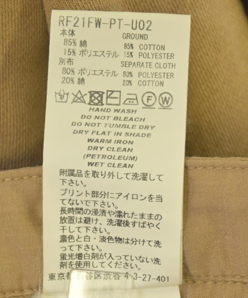 RIOT FACETASM（ライオットファセッタズム）その他 ベージュ サイズ:L メンズ/2200714426112
