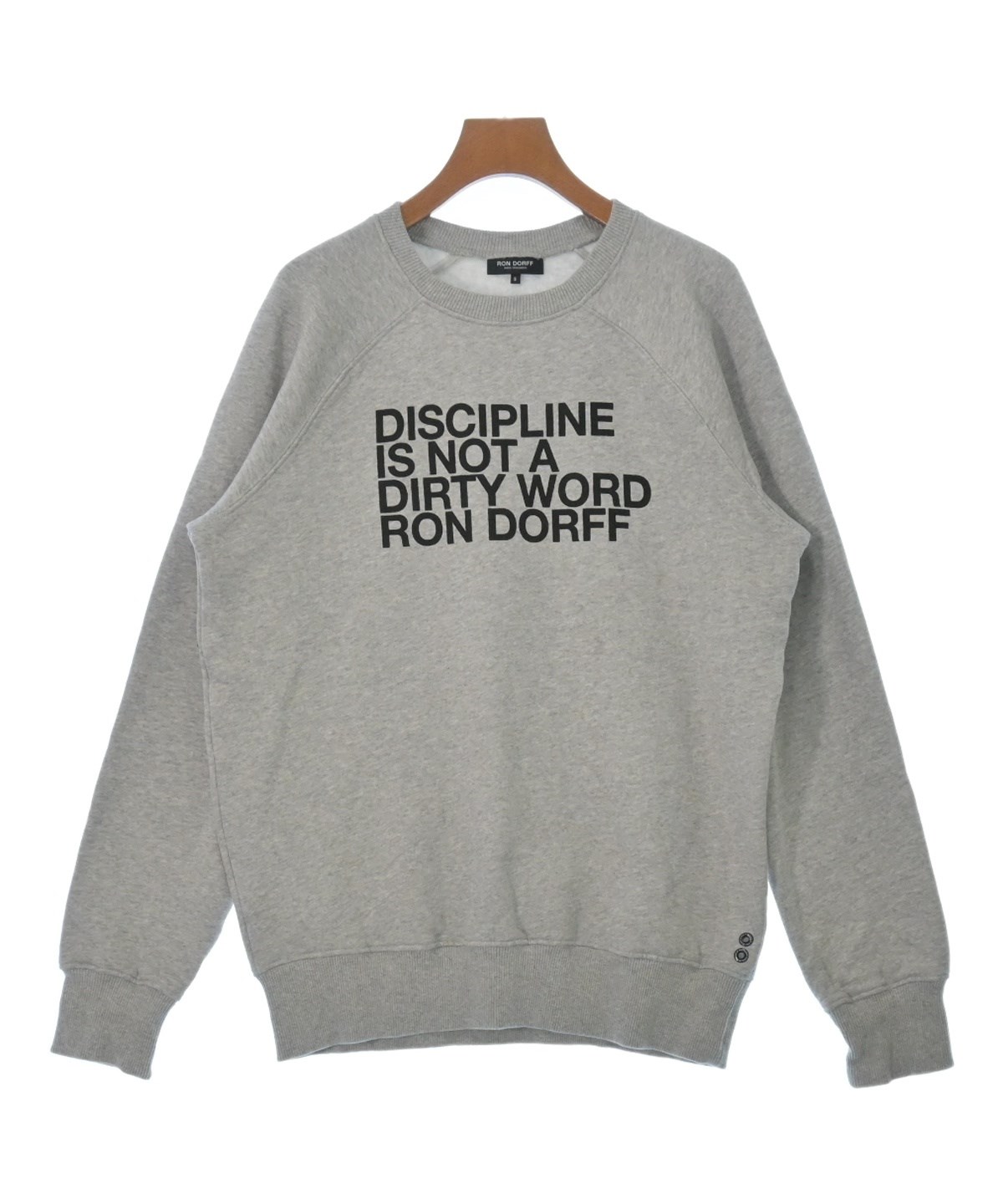 RON DORFF ロンドルフ スウェット S グレー 【古着】【中古】 RON DORFF（ロンドルフ）スウェット グレー サイズ:S レディース