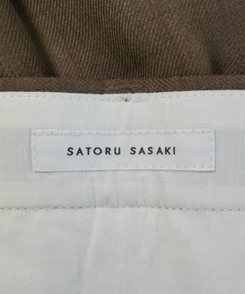 SATORU SASAKI（サトルササキ）スラックス 茶 サイズ:2(M位) レディース/2200610726057