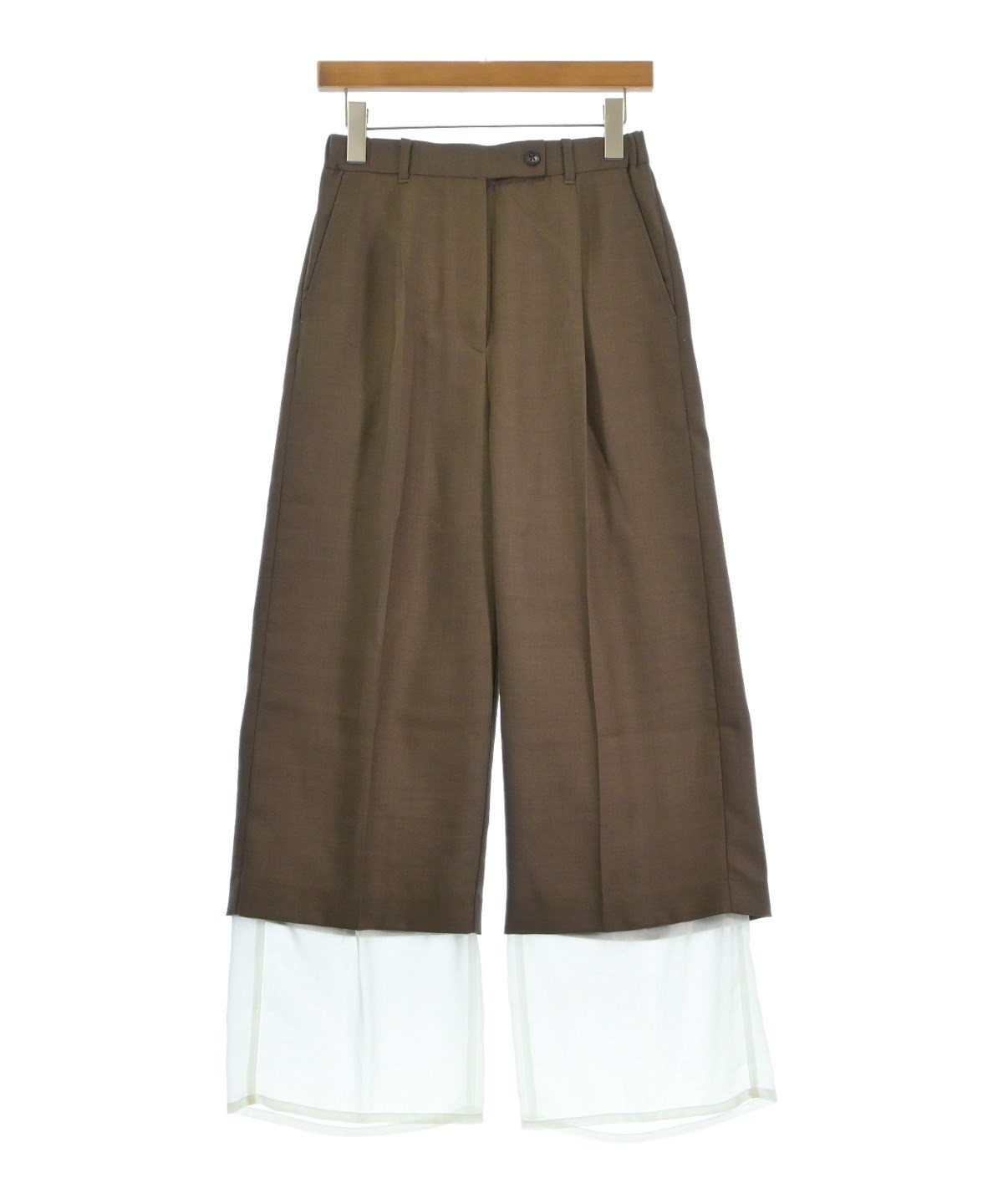 ささき様 SATORU SASAKI（サトルササキ）スラックス 茶 サイズ:2(M位