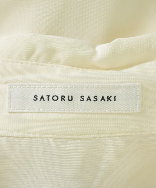 SATORU SASAKI（サトルササキ）カジュアルシャツ 白 サイズ:1(S位) メンズ/2200715261019
