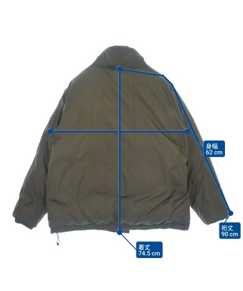 Si（エスアイ）ダウンジャケット/ダウンベスト カーキ サイズ:3(L位) メンズ/2200623772010