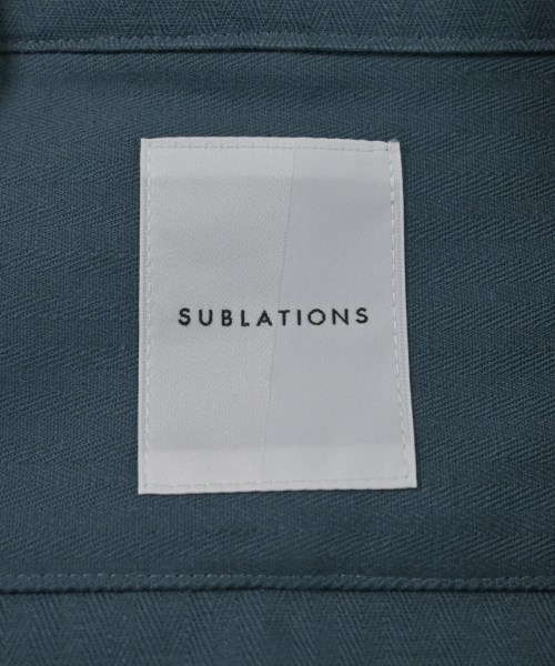 SUBLATIONS（サブレーションズ）ライダース 紺 サイズ:1(S位) メンズ/2200634661020