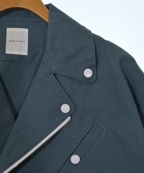 SUBLATIONS（サブレーションズ）ライダース 紺 サイズ:1(S位) メンズ/2200634661020