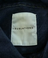 SUBLATIONS（サブレーションズ）ステンカラーコート 紺 サイズ:2(M位) メンズ/2200627894084