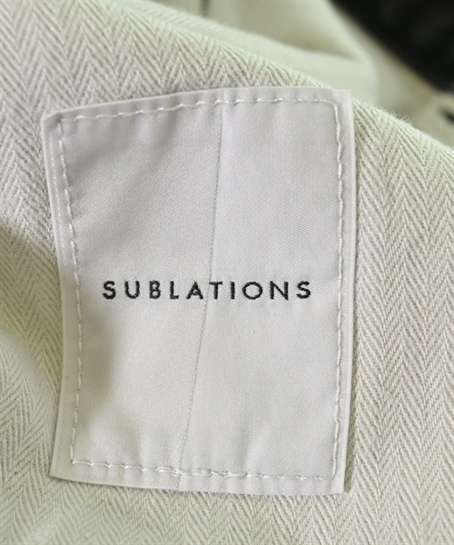 SUBLATIONS（サブレーションズ）デニムパンツ 黒 サイズ:1(S位) メンズ/2200613725132
