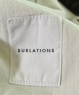SUBLATIONS（サブレーションズ）デニムパンツ 黒 サイズ:1(S位) メンズ/2200613725132