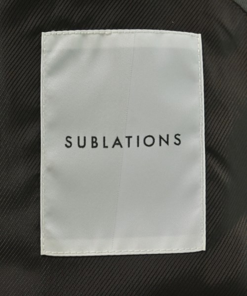 SUBLATIONS（サブレーションズ）テーラードジャケット グレー サイズ:-(M位) メンズ/2200682133029