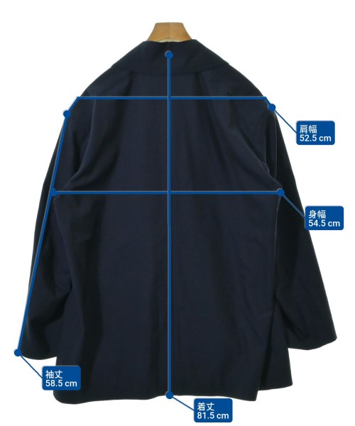 SUBLATIONS（サブレーションズ）カジュアルジャケット 紺 サイズ:1(S位) メンズ/2200644620024