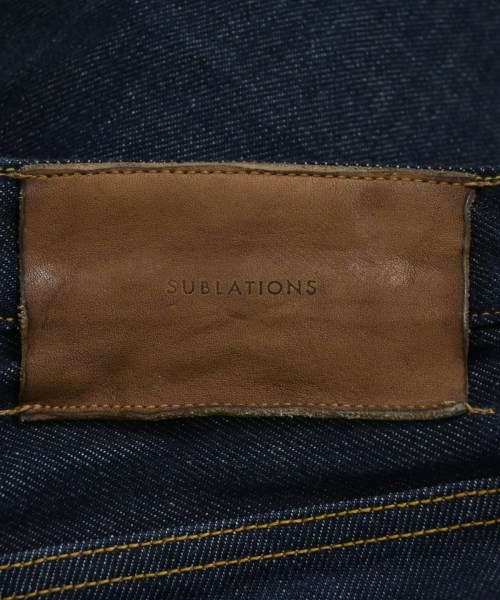 SUBLATIONS（サブレーションズ）デニムパンツ 紺 サイズ:0(XS位) メンズ/2200659923059