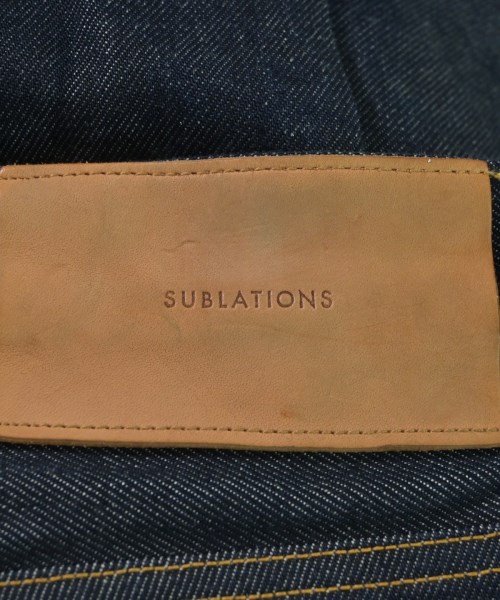 SUBLATIONS（サブレーションズ）デニムパンツ 紺 サイズ:0(XS位) メンズ/2200659923066
