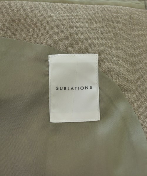 SUBLATIONS（サブレーションズ）カジュアルジャケット 茶 サイズ:2(M位) メンズ/2200670478019