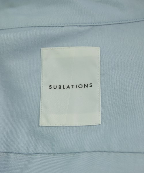 SUBLATIONS（サブレーションズ）カジュアルシャツ 青 サイズ:2(M位) メンズ/2200730551027