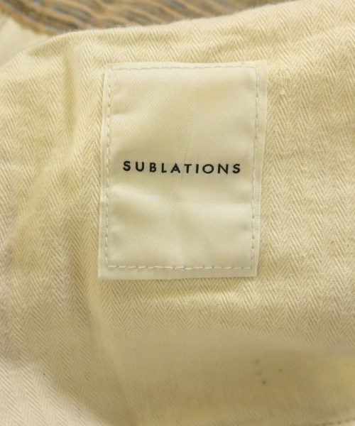 SUBLATIONS（サブレーションズ）その他 ベージュ サイズ:1(S位) メンズ/2200670608041