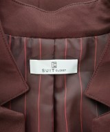 SUIT CLOSET（スーツクロセット）カジュアルジャケット 赤 サイズ:36(S位) レディース/2200672264061