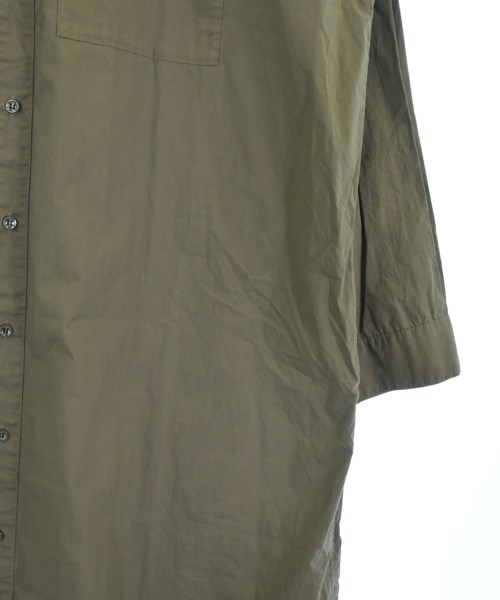 TISSU（ティシュ）シャツワンピース カーキ サイズ:F レディース/2200618141074