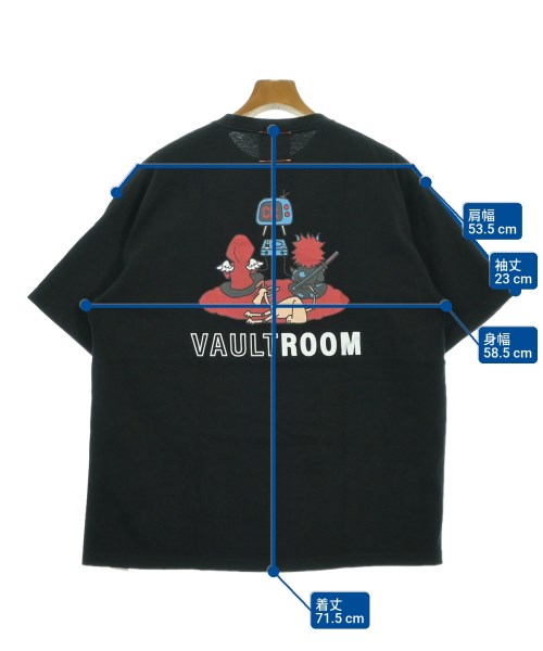 Vaultroom（ボルトルーム）Tシャツ・カットソー 黒 サイズ:L メンズ/2200630054086