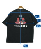 Vaultroom（ボルトルーム）Tシャツ・カットソー 黒 サイズ:L メンズ/2200630054086