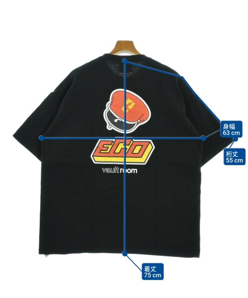 Vaultroom（ボルトルーム）Tシャツ・カットソー 黒 サイズ:XL メンズ/2200630054109