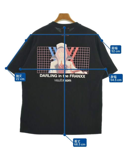Vaultroom（ボルトルーム）Tシャツ・カットソー 黒 サイズ:M メンズ/2200614003307