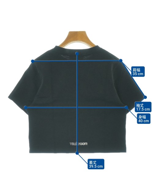 Vaultroom（ボルトルーム）Tシャツ・カットソー 黒 サイズ:-(S位) レディース/2200696880124