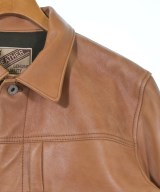 Y'2LEATHER（ワイツーレザー）ライダース 茶 サイズ:42(L位) メンズ/2200632280438