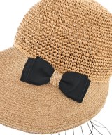 1st edition（ファーストエディション）ストローハット ベージュ サイズ:57cm レディース/2200611627124