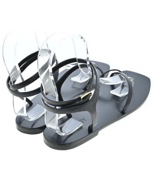 A.MELIE（アメリ）サンダル 黒 サイズ:EU38(24.5cm位) レディース/2200650111080