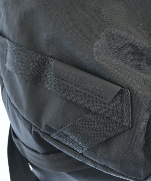 ABLE CARRY（エイブルキャリー）バックパック・リュック 黒 サイズ:- メンズ/2200660156033
