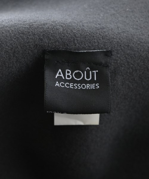 ABOUT ACCESSORIES（アバウトアクセサリーズ）ハット グレー サイズ:- レディース/2200642172082