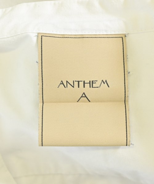 ANTHEM A（アンセムエー）カジュアルシャツ 白 サイズ:3(L位) メンズ/2200533627134