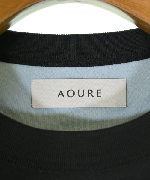 AOURE（アウール）Tシャツ・カットソー 黒 サイズ:L メンズ/2200710480026