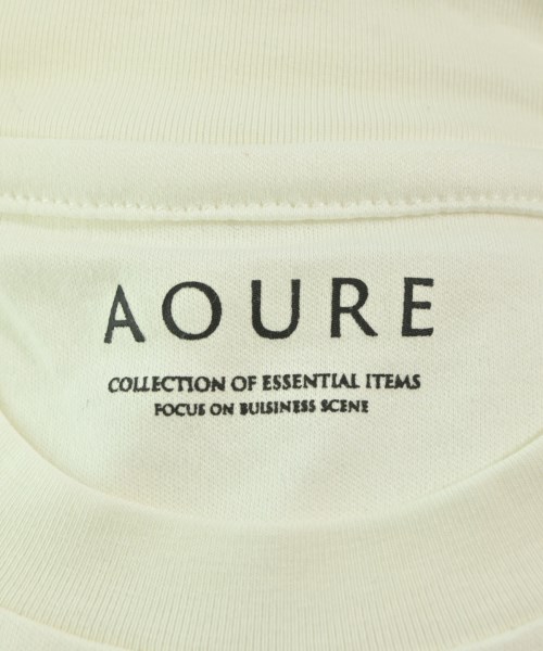 AOURE（アウール）Tシャツ・カットソー 白 サイズ:M メンズ/2200646557168