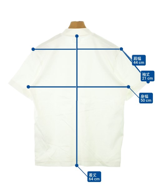 AOURE（アウール）Tシャツ・カットソー 白 サイズ:M メンズ/2200646557168