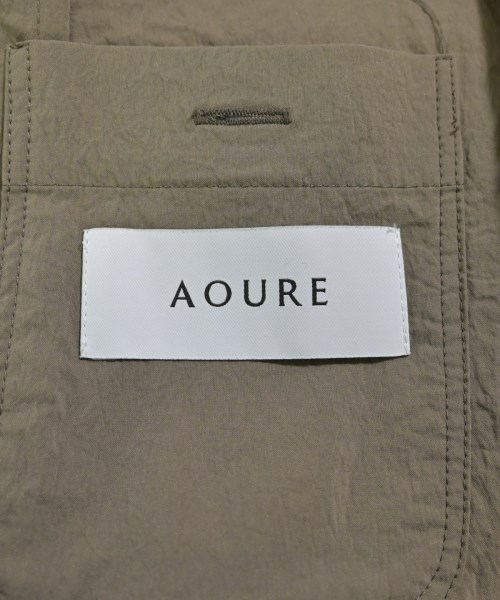 AOURE（アウール）テーラードジャケット 茶 サイズ:M メンズ/2200639777092