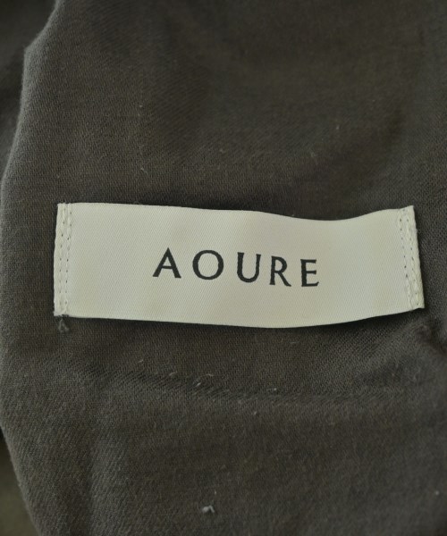 AOURE（アウール）スラックス 茶 サイズ:M メンズ/2200725794057