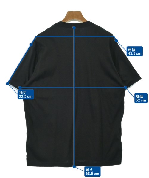 AOURE（アウール）Tシャツ・カットソー 黒 サイズ:L レディース/2200682485043