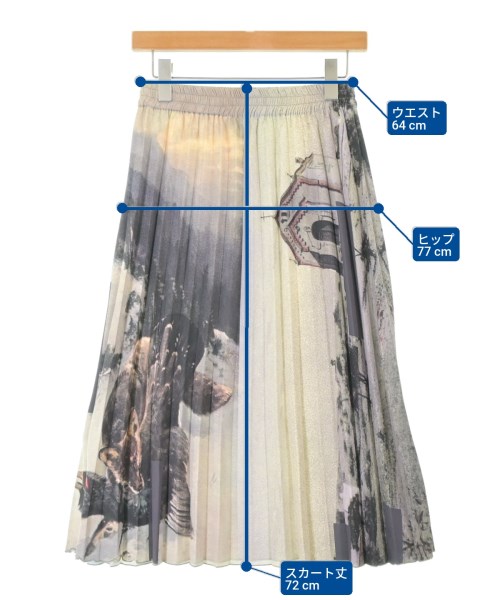 ARMANDO TAKEDA（アルマンドタケダ）ロング・マキシ丈スカート グレー サイズ:S レディース/2200652972078