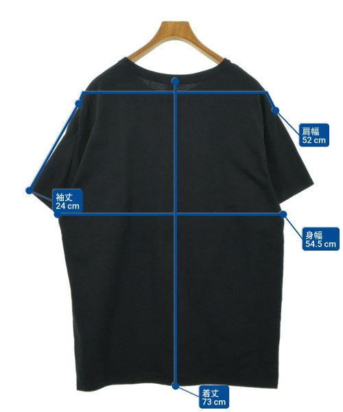 ARTHUR HOPE DEL MOON（アーサーホープデルムーン）Tシャツ・カットソー 黒 サイズ:XL メンズ/2200543808073