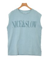 BALMY DAYS（バルミーデイズ）ノースリーブ 青 サイズ:F レディース/2200618446032