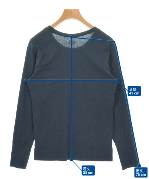 BIWACOTTON（ビワコットン）Tシャツ・カットソー 紺 サイズ:1(S位) レディース/2200694774401