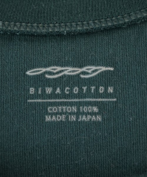 BIWACOTTON（ビワコットン）Tシャツ・カットソー 緑 サイズ:1(S位) レディース/2200694774517